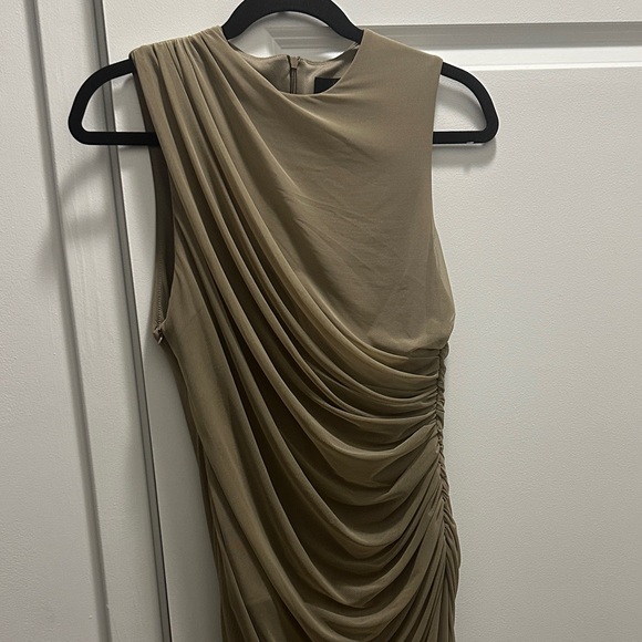Zara Tan Maxi Dress - Picture 4 of 8